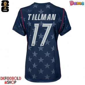 Forente stater Malik Tillman #17 Udebanetrøje Dame VM 2026 Kort ærmer